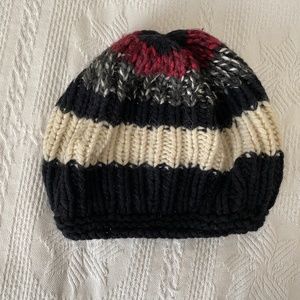 Winter beret hat